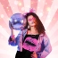 Strój przebranie cosplay koszulka retro dorosłych lata 80 disco + biżuteria – zdjęcie 5