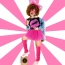 Strój przebranie cosplay koszulka retro dorosłych lata 80 disco + biżuteria – zdjęcie 7
