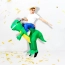 Strój dinozaura przebranie samopompujący kostium dmuchany dinozaur T-Rex – zdjęcie 13