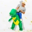 Strój dinozaura przebranie samopompujący kostium dmuchany dinozaur T-Rex – zdjęcie 14