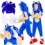 Kostium Sonic strój przebranie kigurumi jeż jeżyk bal przedszkole 122-134