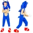 Kostium Sonic strój przebranie kigurumi jeż jeżyk bal przedszkole 122-134 – zdjęcie 2
