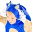 Kostium Sonic strój przebranie kigurumi jeż jeżyk bal przedszkole 122-134 – zdjęcie 6