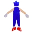 Kostium Sonic strój przebranie kigurumi jeż jeżyk bal przedszkole 122-134 – zdjęcie 8