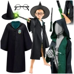 Harry Potter strój bal przebierańców różdżka przebranie peleryna okulary