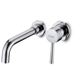 Bateria podtynkowa umywalkowa - chrome