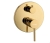 Bateria wannowa podtynkowa - Złota – zdjęcie 5