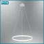 Lampa pierścień led ring żyrandol kuchni loft skandynawska wisząca 110 cm – zdjęcie 9