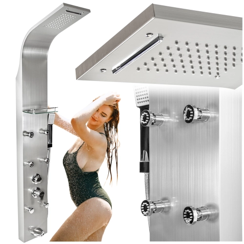 Bateria panel prysznicowy NICKLE