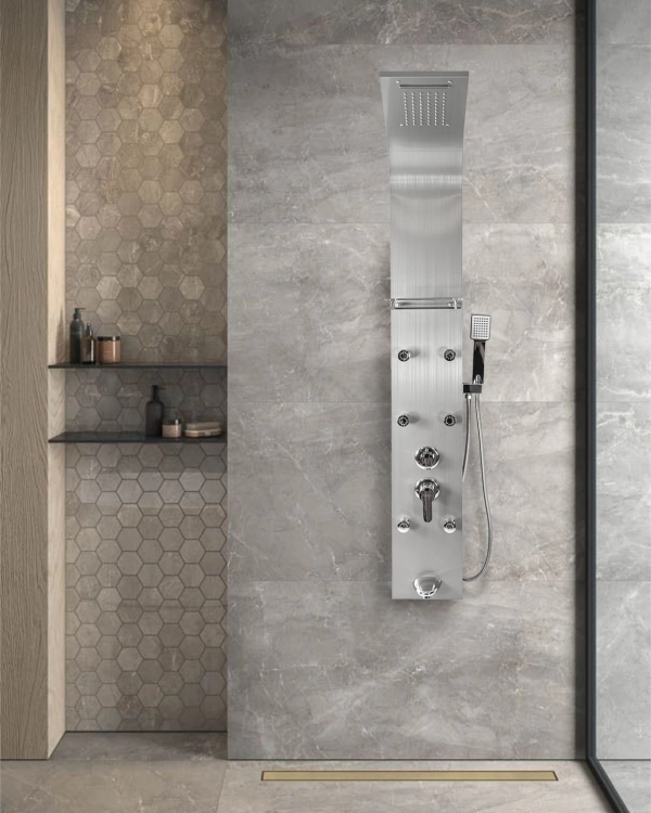 Bateria panel prysznicowy NICKLE – zdjęcie 3