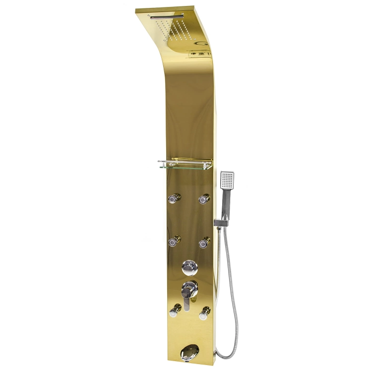 Bateria panel prysznicowy GOLD – zdjęcie 12