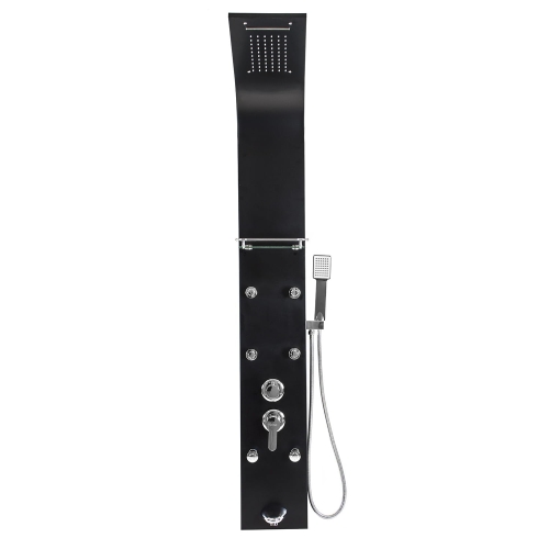 Bateria panel prysznicowy MAT BLACK – zdjęcie 2