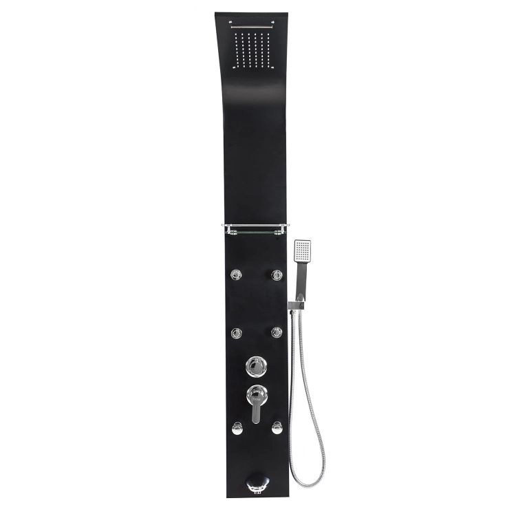 Bateria panel prysznicowy MAT BLACK – zdjęcie 2