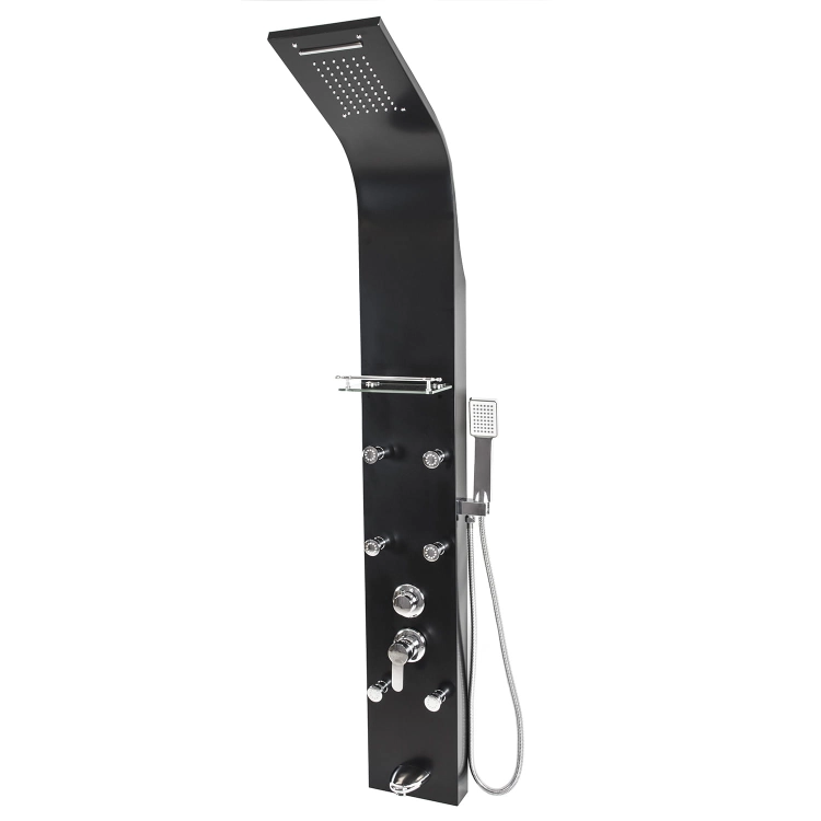 Bateria panel prysznicowy MAT BLACK – zdjęcie 12
