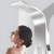 Bateria panel prysznicowy z hydromasażem- chromowana – zdjęcie 7