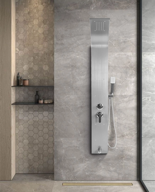Bateria panel prysznicowy NICKLE – zdjęcie 4
