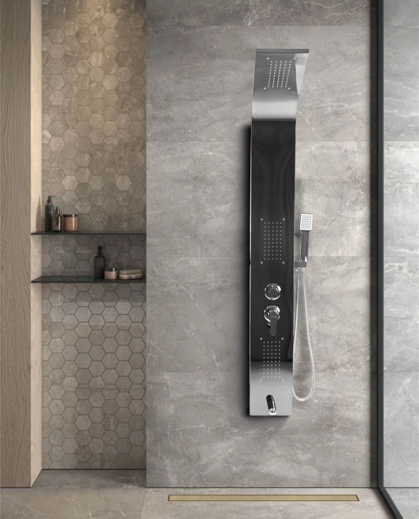 Bateria panel prysznicowy CHROME – zdjęcie 3