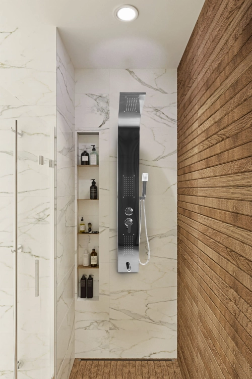 Bateria panel prysznicowy CHROME – zdjęcie 9