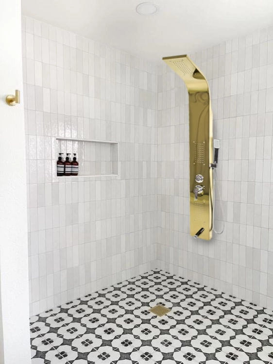Bateria panel prysznicowy GOLD – zdjęcie 10