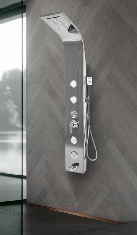 Bateria panel prysznicowy CHROME – zdjęcie 8