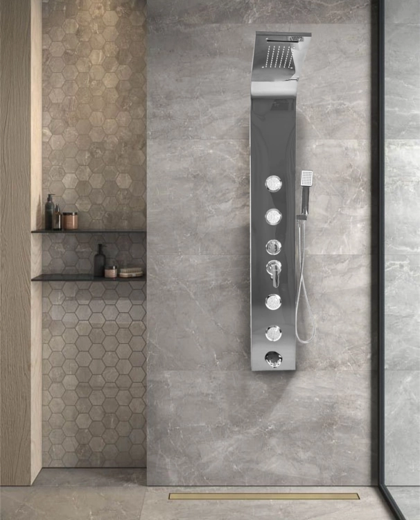 Bateria panel prysznicowy CHROME – zdjęcie 9