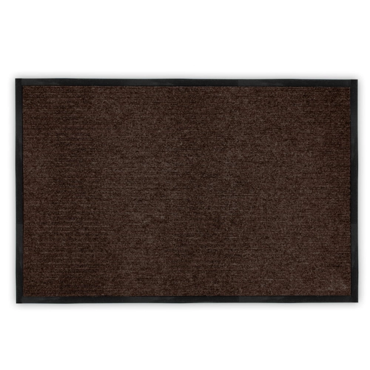 Wycieraczka pod drzwi wejściowa mata do butów duża brąz zewnętrzna 80x120 cm – zdjęcie 10