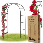 Pergola ogrodowa metalowa do pnączy kwiatów róż - łukowa | GoGarden