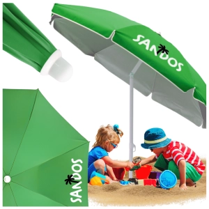 Parasol plażowy zielony
