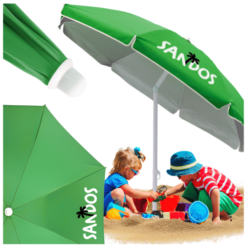 Parasol plażowy zielony