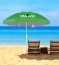 Parasol plażowy zielony – zdjęcie 3