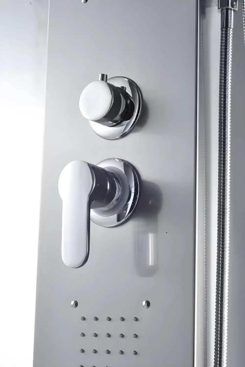 Bateria panel prysznicowy - Niklowany – zdjęcie 3