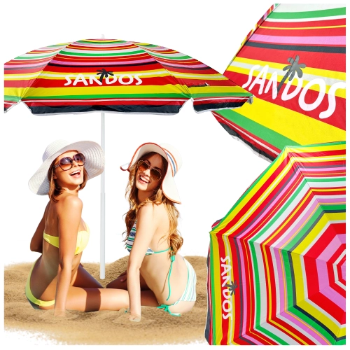 Parasol plażowy- paski
