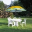 Parasol plażowy ogrodowy- wzór plaży – zdjęcie 6