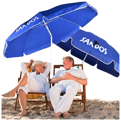 Parasol plażowy składany ogrodowy