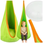 Fotel bujak kokon wiszący huśtawka montessori namiot do pokoju dla dzieci