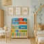 Półka na książki dla dzieci - organizer biblioteczka z 6 półkami – zdjęcie 3