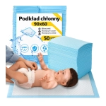 Podkład chłonny higieniczny 90x60 50szt