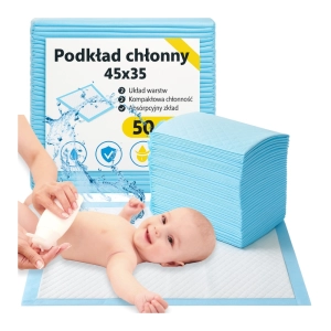 Podkład chłonny higieniczny 45x35 50szt