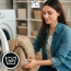 Koc narzuta 200x220cm brązowy wytłaczany pled na łóżko ciepły paski – zdjęcie 4