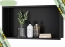 Półka wnękowa 60x30x10 cm czarny mat do łazienki – zdjęcie 8