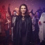 Czarna peleryna z kapturem – kostium na Halloween, bal, cosplay – zdjęcie 3