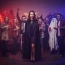 Czarna peleryna z kapturem – kostium na Halloween, bal, cosplay – zdjęcie 4
