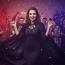 Czarna peleryna z kapturem – kostium na Halloween, bal, cosplay – zdjęcie 5