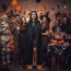 Czarna peleryna z kapturem – kostium na Halloween, bal, cosplay – zdjęcie 11