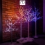 Drzewko świąteczne 48 LED - świecąca brzoza 120 cm – zdjęcie 9