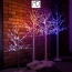 Drzewko świąteczne 72 LED - świecąca brzoza 150 cm – zdjęcie 13