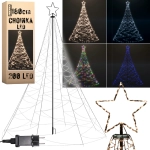 Choinka 200 LED zewnętrzna 180 cm