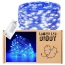 Oświetlenie led druciki na baterie lampki diody choinkowe 20 led 2m zimny – zdjęcie 18