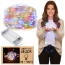 Oświetlenie led druciki na baterie lampki diody choinkowe 20 led 2m zimny – zdjęcie 19