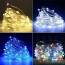 Oświetlenie led druciki na baterie lampki diody choinkowe 20 led 2m zimny – zdjęcie 8